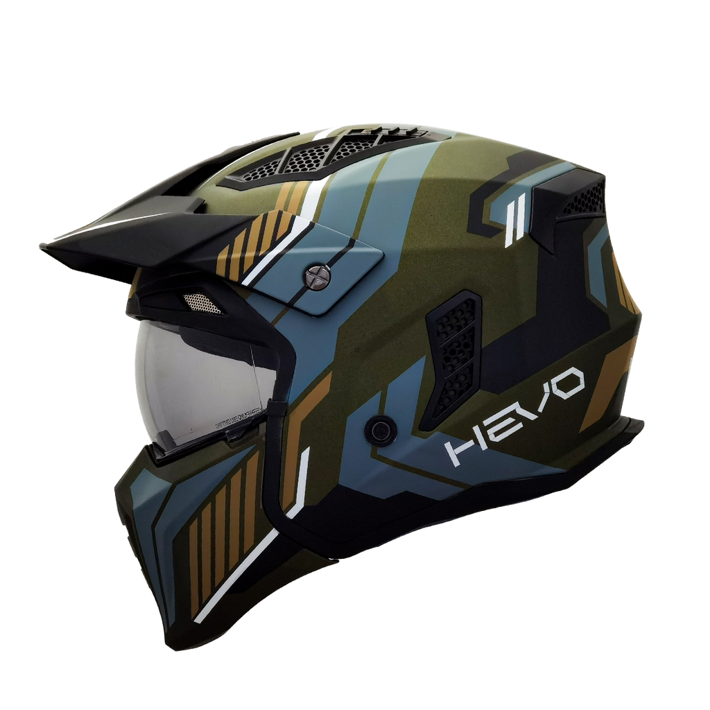 army colour bike helmet ACTIV